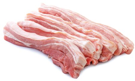 Pork Belly Strips Unskinned